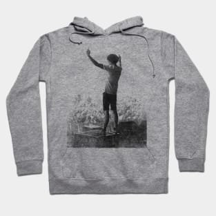 Oliver Sykes crowd retro Hoodie